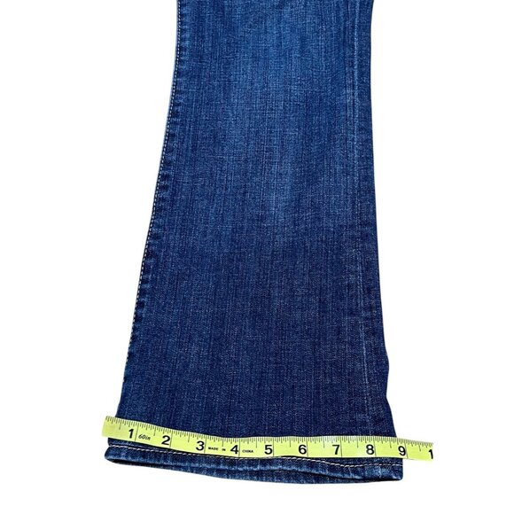 Kut From The Kloth Women Boot Cut Jeans Blue Size 6 Mid Rise Stretch Zipper - Picture 9 of 16